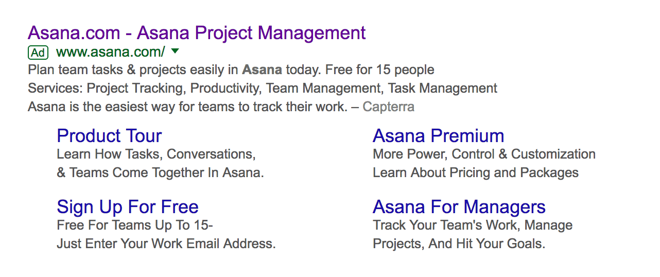 asana google ad