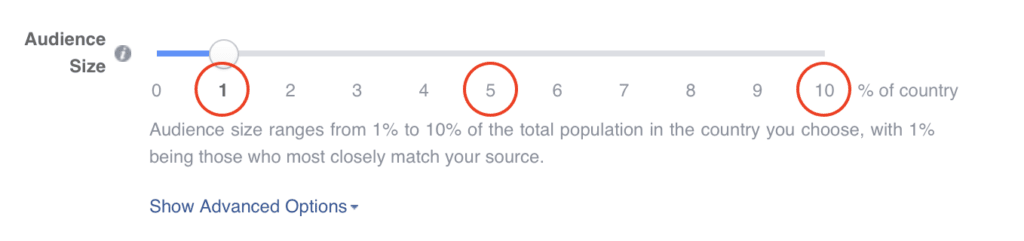 Facebook ad optimization lookalike audience